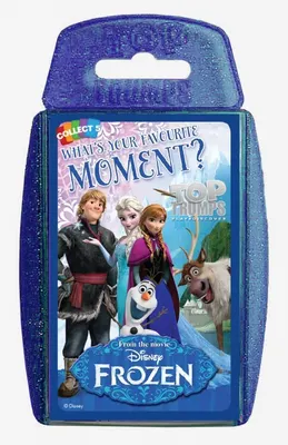 Настолна игра, Winning Moves, Top Trumps, Frozen, Карти за игра Moments