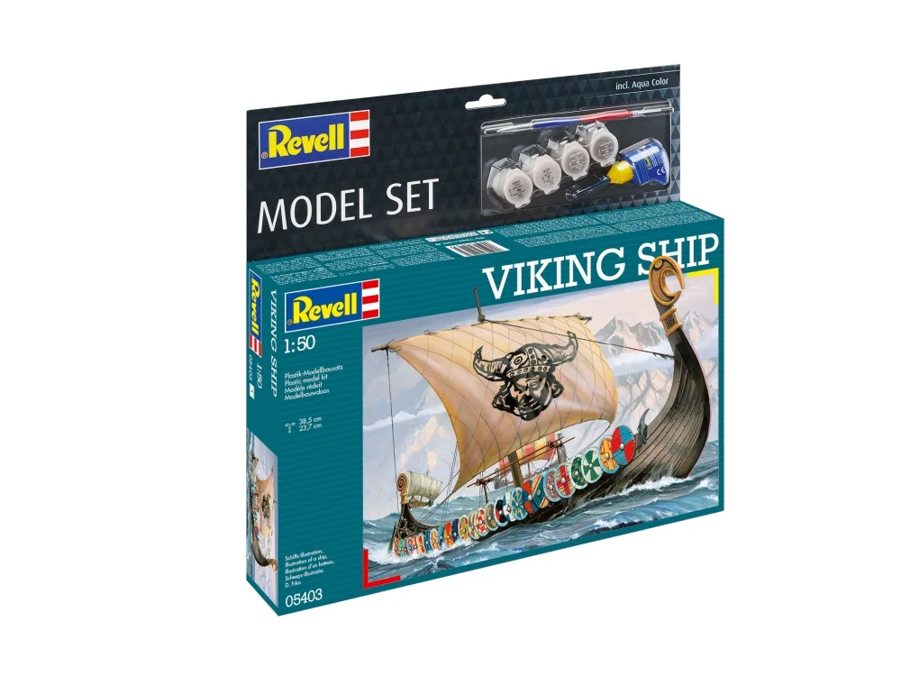 Сглобяем модел, Revell, Викингски кораб, 131 части
