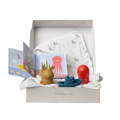 Комплект за новородено, Taf Toys, Време е за баня, 5 части