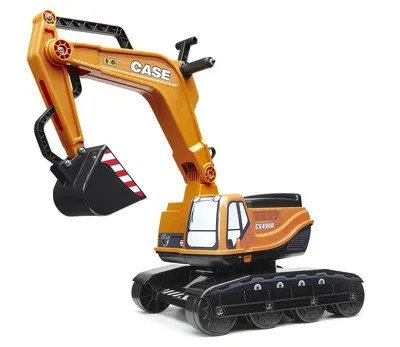 Багер Komatsu с отваряща се седалка - оранжев