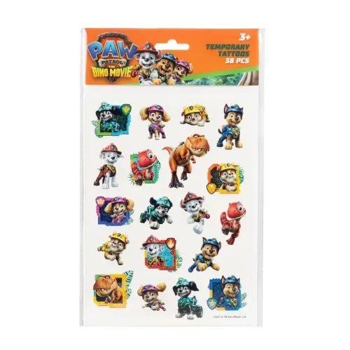 PAW PATROL Детски временни татуировки, 38 бр.