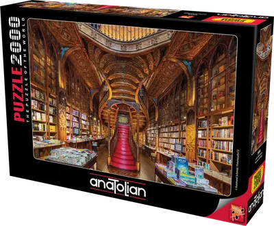 Пъзел, Anatolian, Книжарница Lello, 2000 части