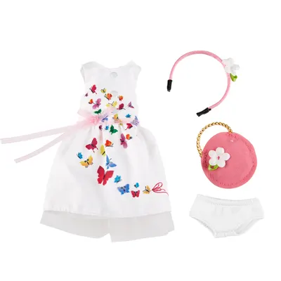 Аксесоари за кукла, Kruselings Doll, Летен парти тоалет, 16 см