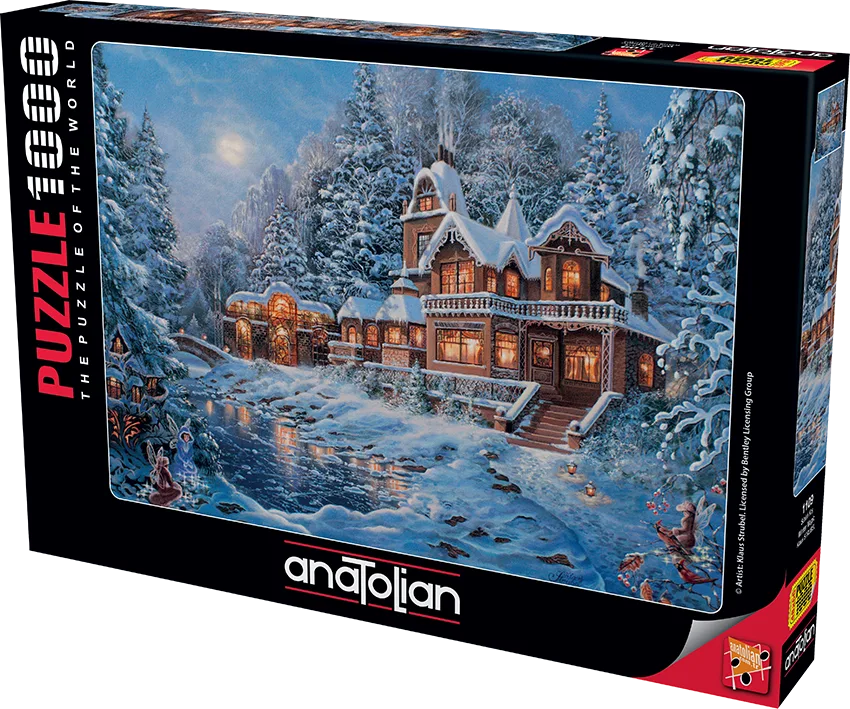 Пъзел, Anatolian, Зимна приказка, 1000 части