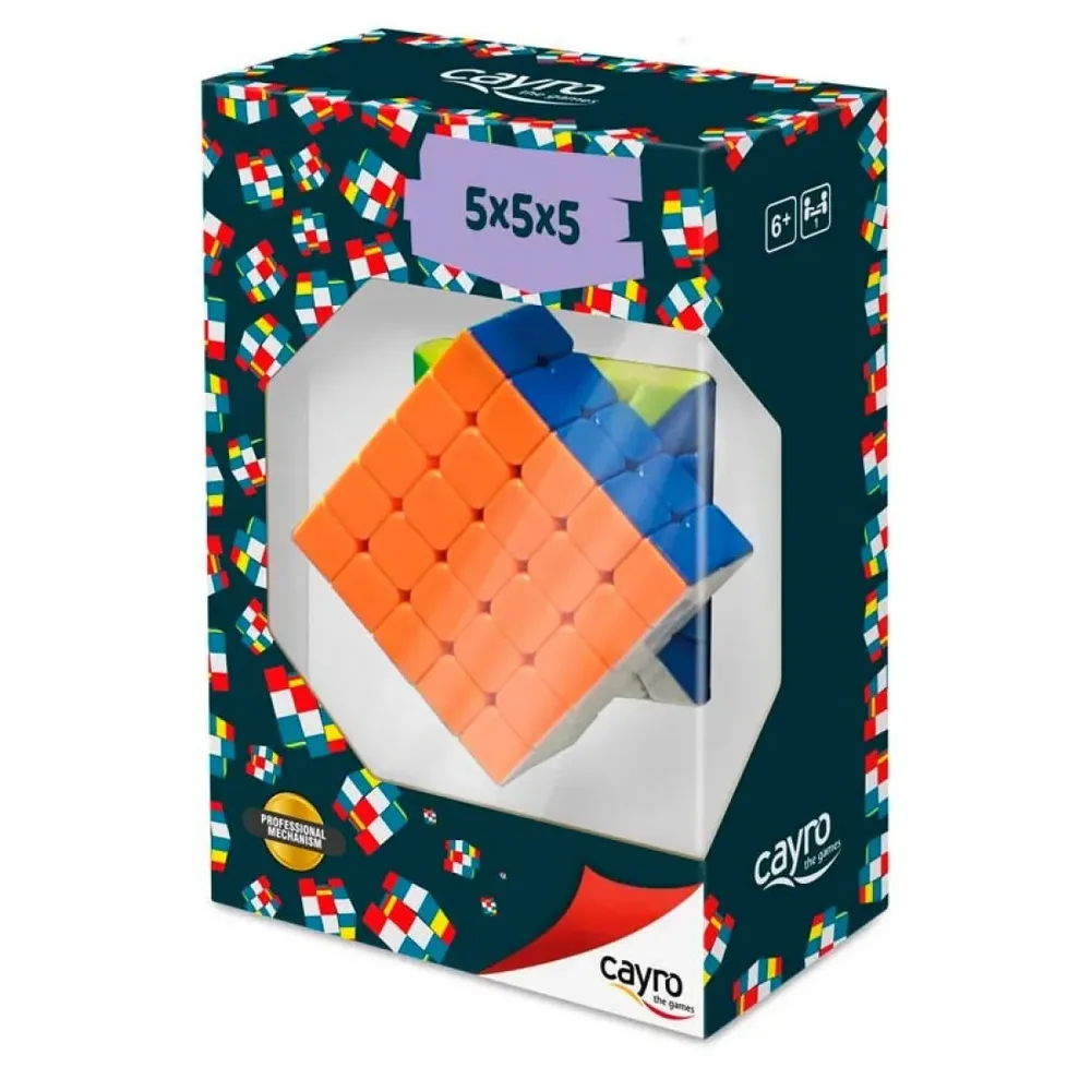 Магическо кубче, 5x5