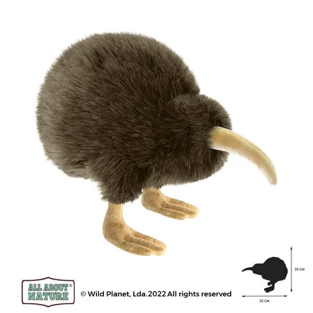 Плюшена играчка, Киви птица 32см Wild Planet