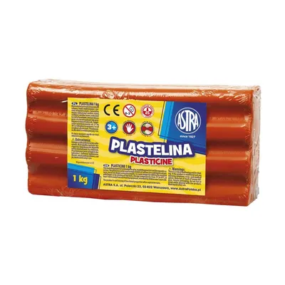 Пластилин, Astra, Червен, 1 кг.