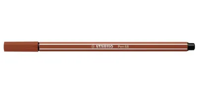 Флумастер, Stabilo, Pen 68, Тъмно червен