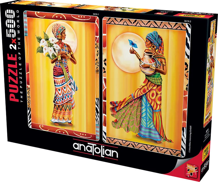 Пъзел, Anatolian, Жените на Африка, 500 части