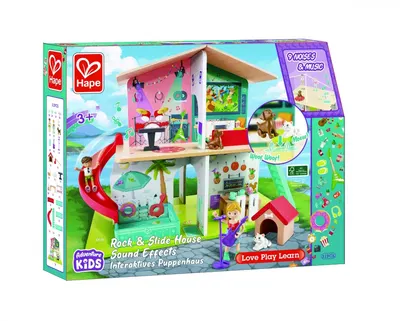 Дървена музикална къща, Hape, С обзавеждане, 31 части
