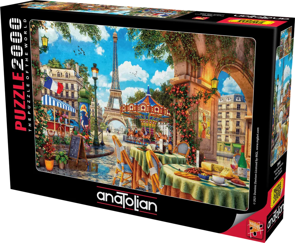 Пъзел, Anatolian, Ден в Париж, 2000 части