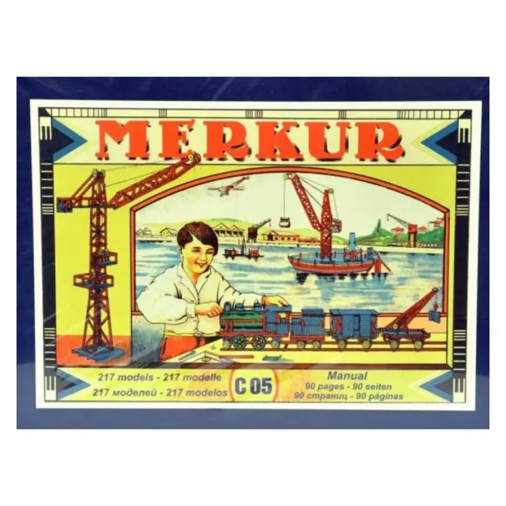 Merkur C05, Голям класически комплект за ретро конструкции, 339 части
