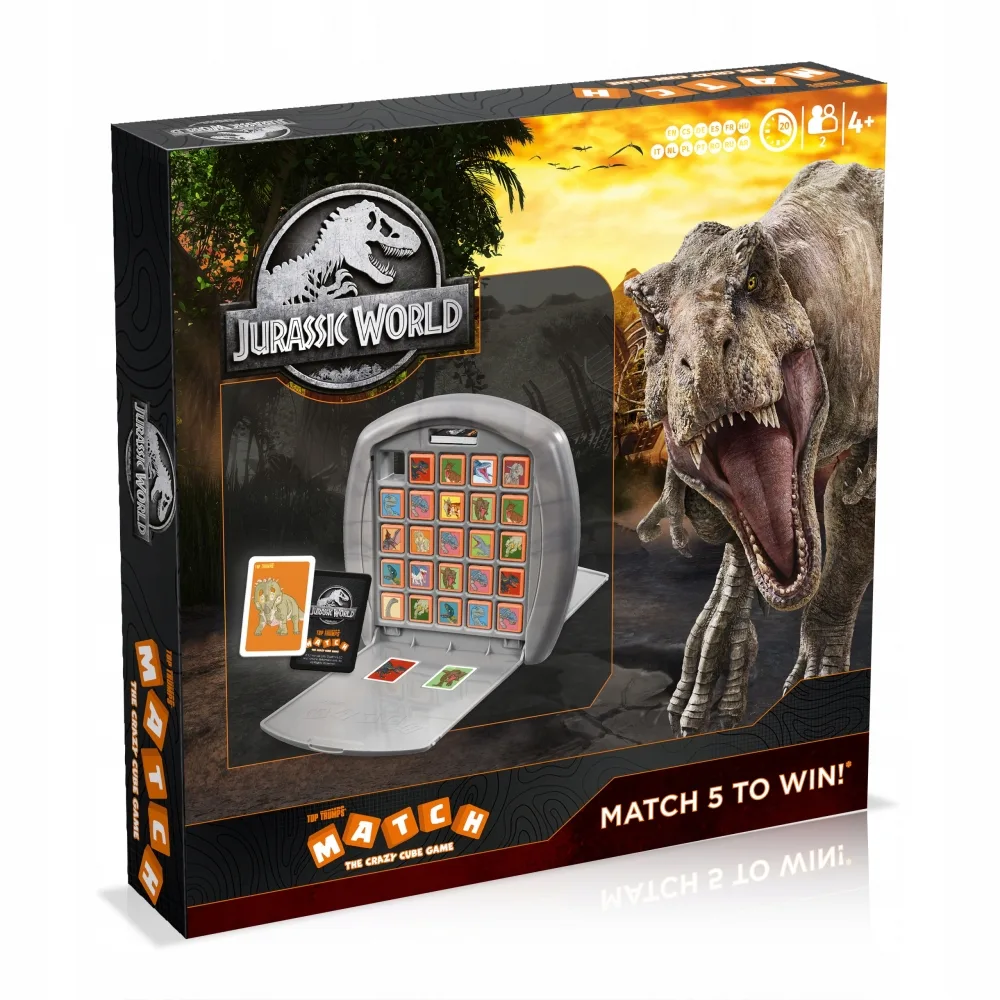 Настолна игра, Winning Moves, Top Trumps Match, Джурасик свят