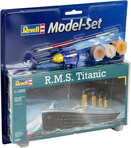 Сглобяем модел, Revell, Комплект Титаник, с аксесоари