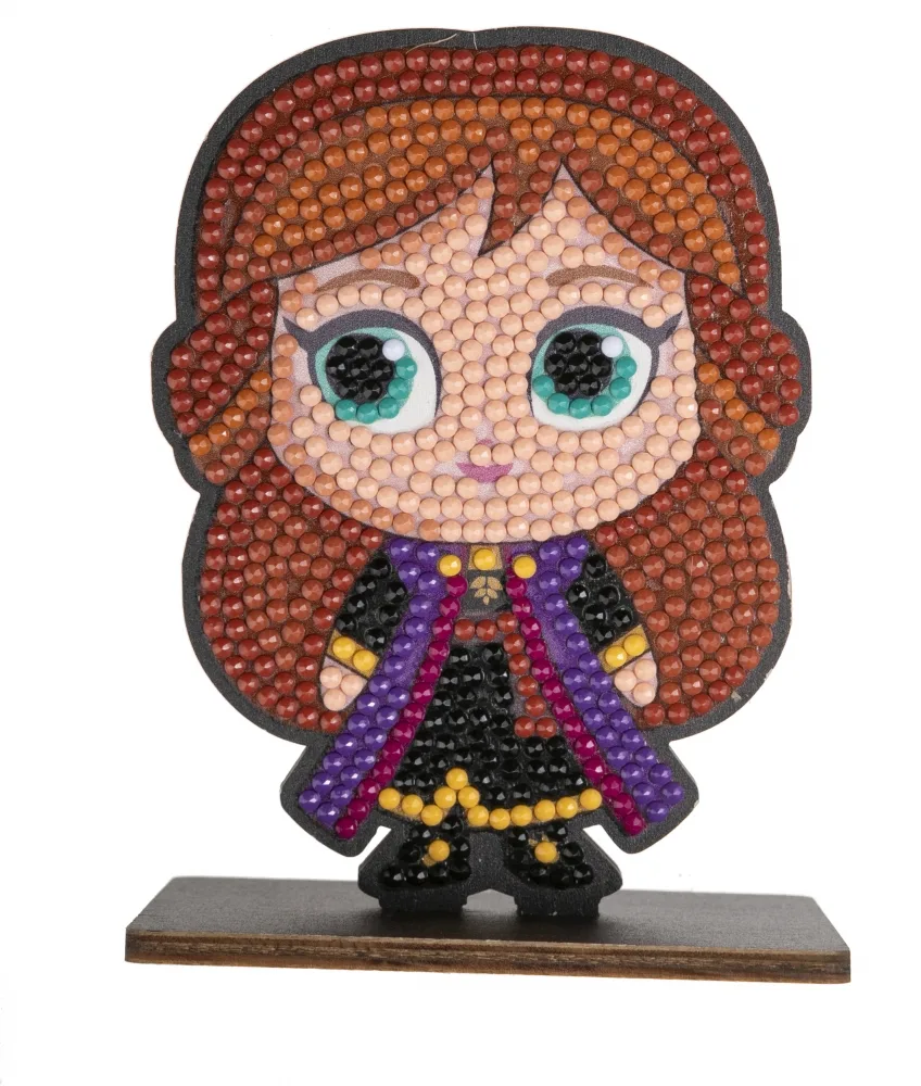 Комплект за диамантена бродерия, Craft Buddy, Crystal Art Buddies, Анна, 7 части