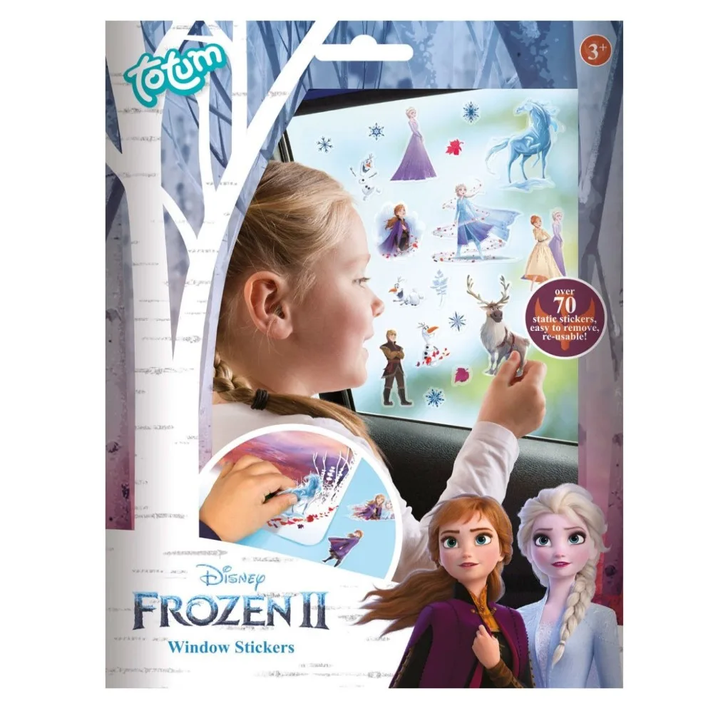 Комплект стикери, Totum, Frozen, Стикери за стъкло
