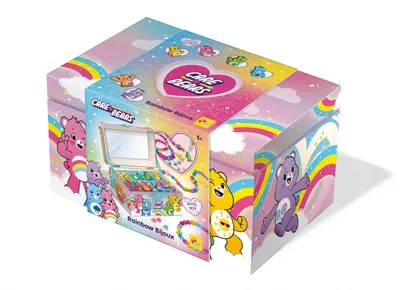 Направи си сам бижута, Lisciani, Care Bears, Комплект с кутия за бижута