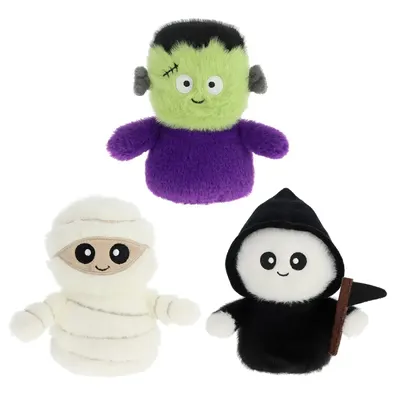 Keeleco Scaries, Плюшени Halloween чудовища, 12 см, асортимент от 3 модела