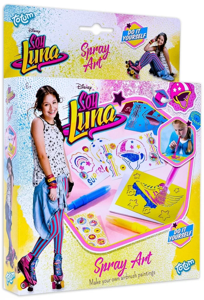 Творчески комплект, Totum, Disney Soy Luna, Декорирай сам със спрей писалки