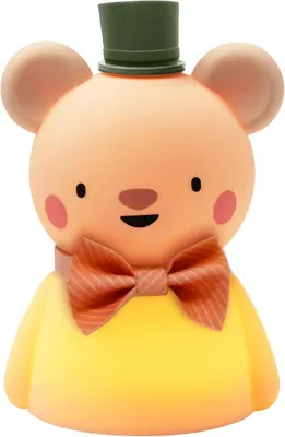 Нощна лампа, Taf Toys, Малко мече, 11 x 8.8 x 15.8 см