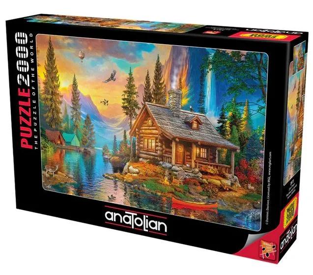 Пъзел, Anatolian, Залез в борова планина, 2000 части