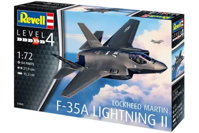 Самолет Локхиит Martin F-35A Lightning II - сглобяем модел