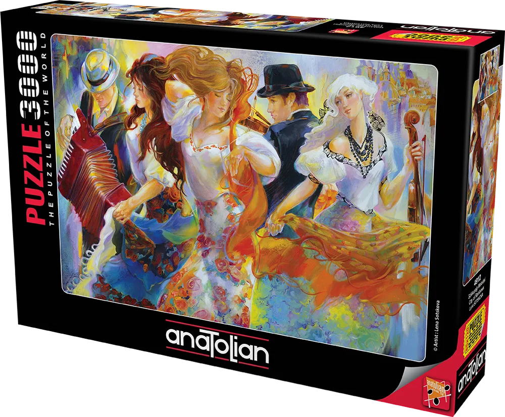 Пъзел, Anatolian, Град на дъгите, 3000 части
