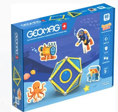 Магнитен конструктор, Geomag, Магнитни истории, Океан, 60 части