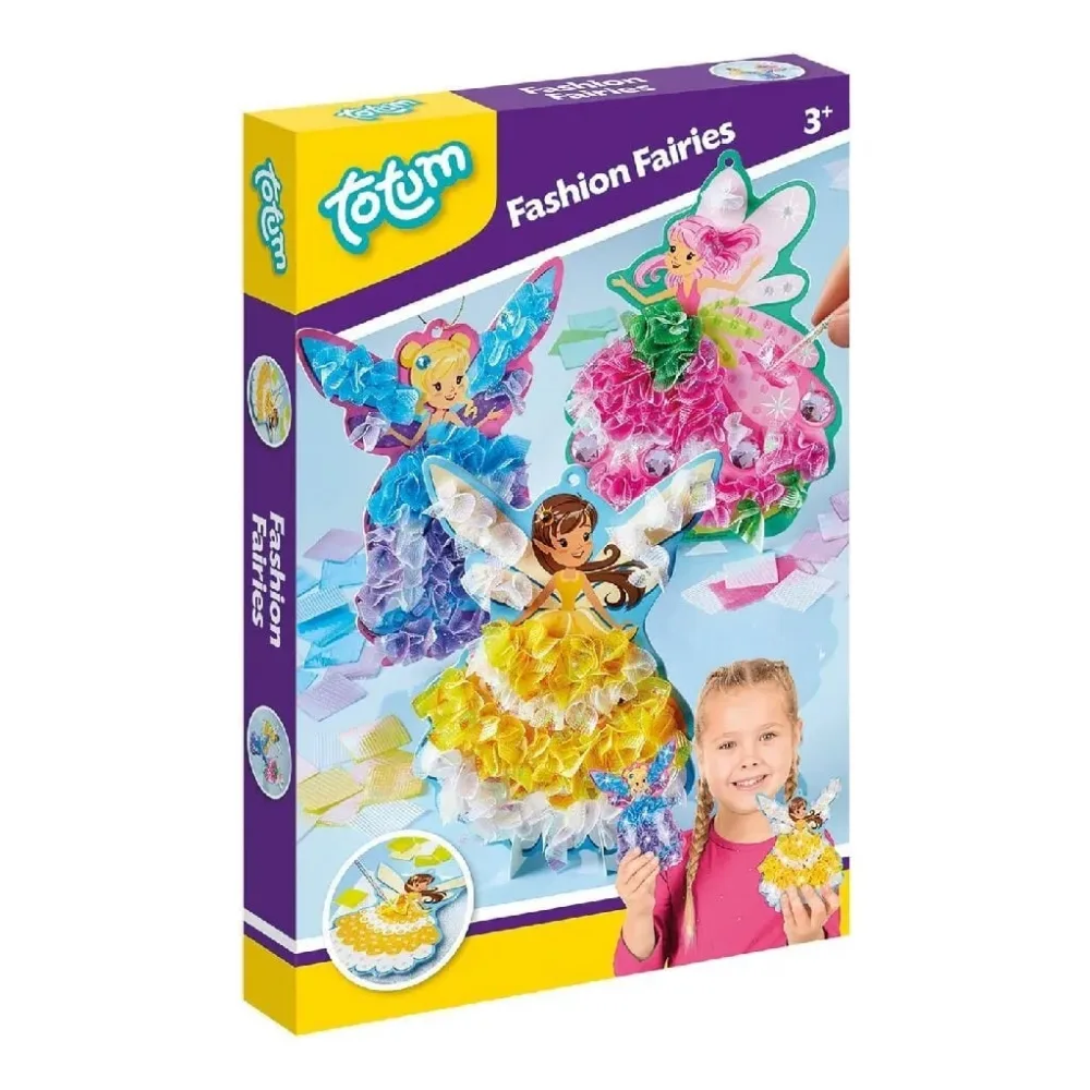 Творчески комплект, Totum, Декорирай сам, Модни феи, 3 броя