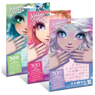 Стикери за нокти, 300 броя (3)
