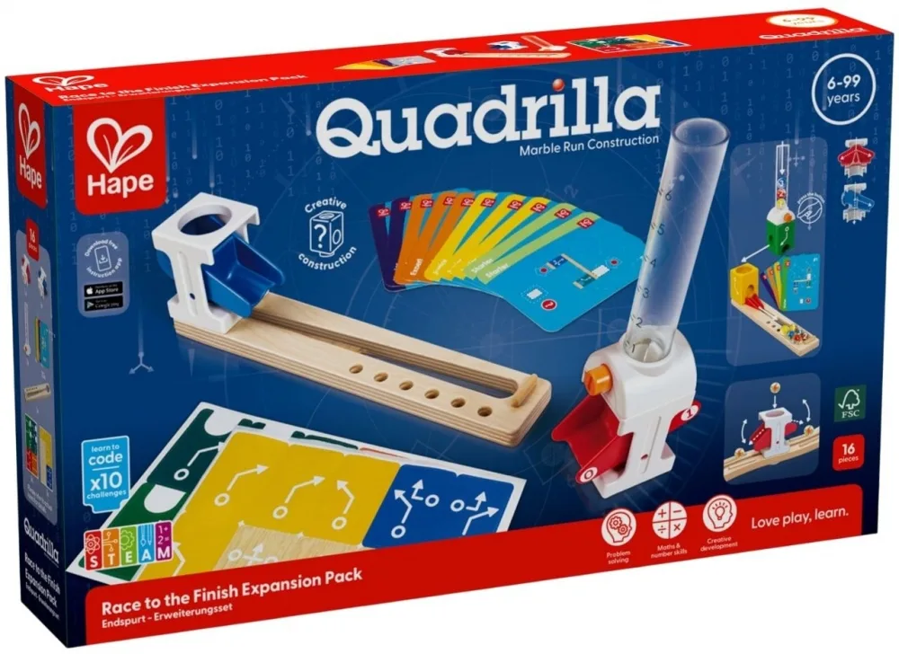 Игрален комплект, Hape, Quadrilla, Разширителен пакет, Race to the Finish