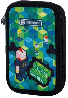 Двоен несесер, Astra, AC6, Play Game, Без аксесоари, 20.5 х 13 х 4.5 см