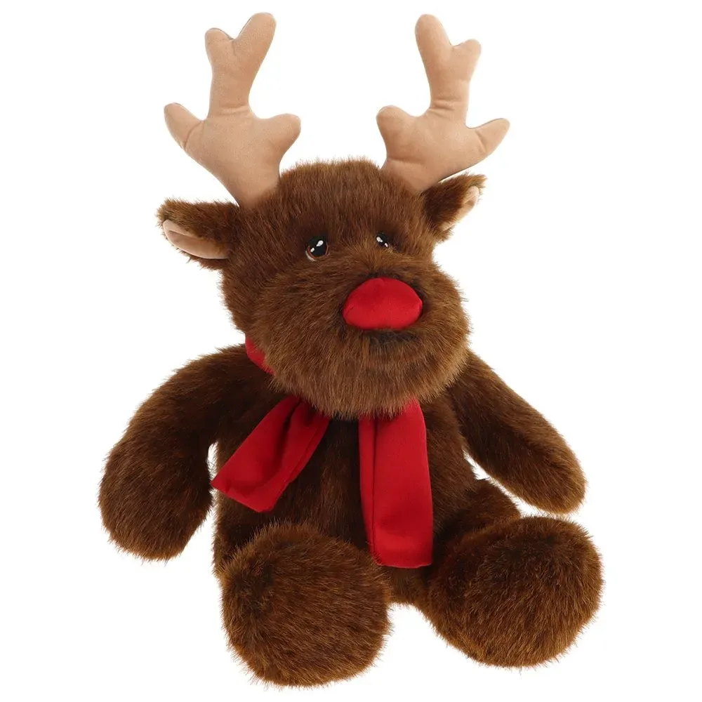 Keeleco Christmas, Плюшен коледен елен Рудолф, 20 см