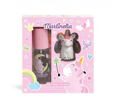 Козметичен комплект, Martinelia, Еднорог, 2 части