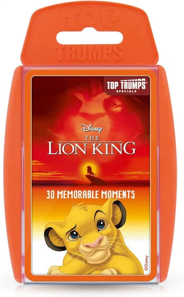 Настолна игра, Winning Moves, Top Trumps, Карти за игра, Цар Лъв