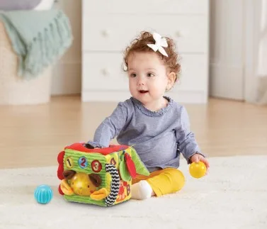 Интерактивна играчка, Vtech, Интерактивен куб със сензорни топки