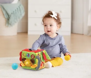 Интерактивна играчка, Vtech, Интерактивен куб със сензорни топки