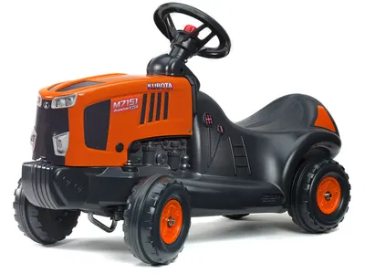 Детски трактор Kubota - оранжев