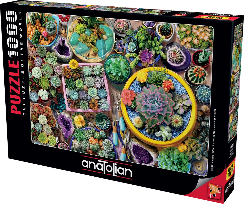 Пъзел, Anatolian, Кактуси, 1000 части