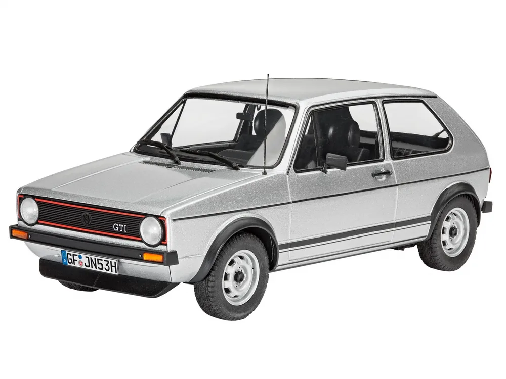 Сглобяем модел, Revell, VW Golf 1 GTI, 121 части