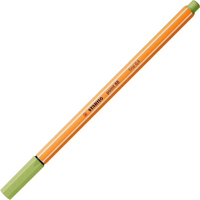 Тънкописец, Stabilo, Point 88 fine 0.4, шам фъстък