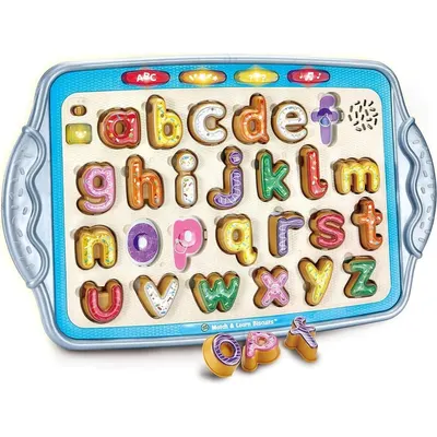 Интерактивна играчка, Vtech, Leap Frog, Сравни и научи буквите, Бисквити, 42 x 33 x 5 см