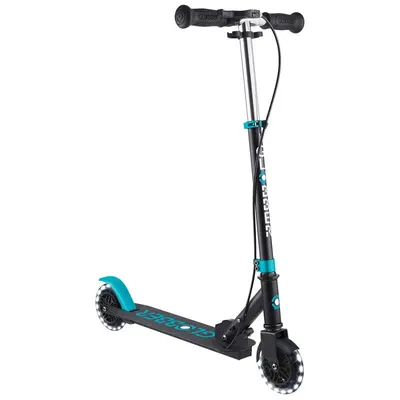 Тротинетка с ръчна спирачка FLOW ELEMENT JUNIOR LIGHTS, черна-синя