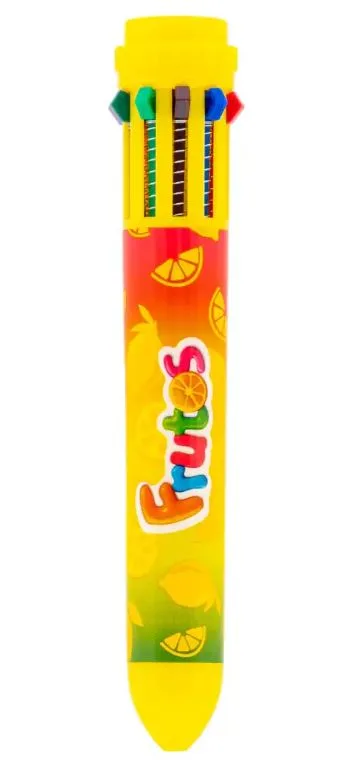 Автоматична многоцветна химикалка, Astra, Frutos, 10 в 1, Ароматизирана