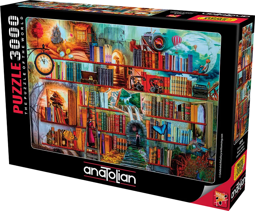 Пъзел, Anatolian, Мистериозни писатели, 3000 части
