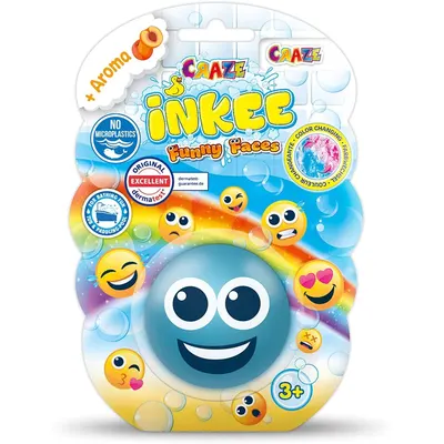 Добавка за баня, Craze, Бомбичка за баня, Забавно лице