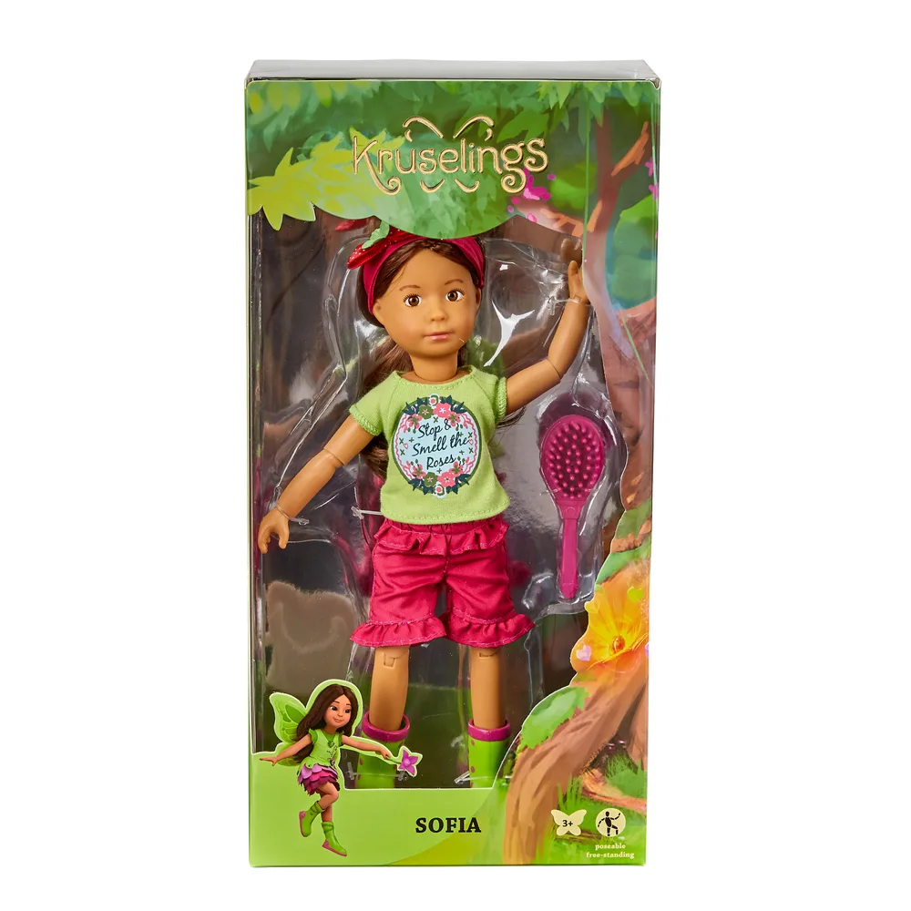 Кукла с аксесоари, Kuselings Doll, София Градинар, 29 см