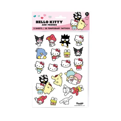 Детски временни татуировки Hello Kitty, 38 бр.