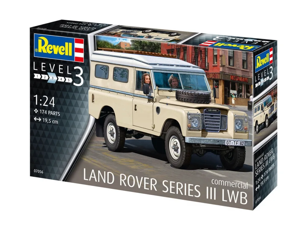 Сглобяем модел, Revell, Land Rover серия III LWB 109, 174 части