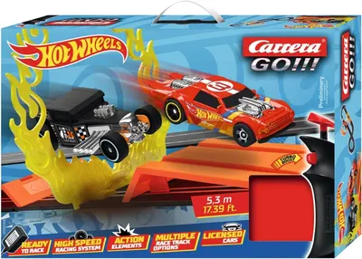 Състезателна писта, Carrera, Hot Wheels, 5.3м